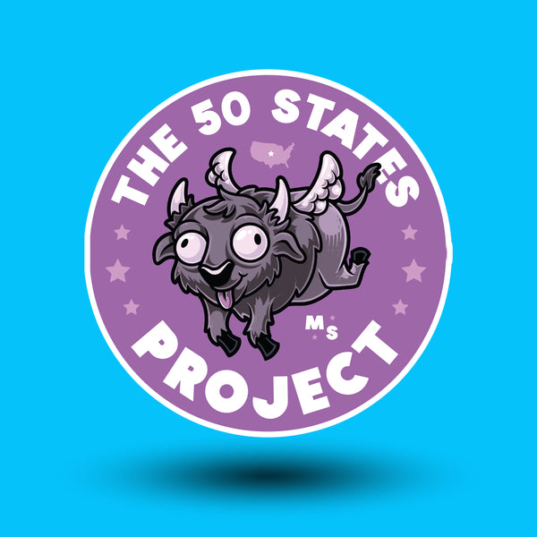 The 50 States Project - Buffalo Sticker